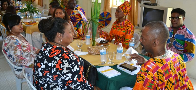 Kenyans visit Mount Zion's Missions Inc Barbados Foursquare Church in 2017