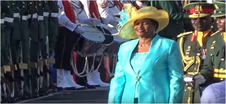 Governor General of Barbados Madame Justice Dame Sandra Prunella Mason QC a Barbadian magistrate