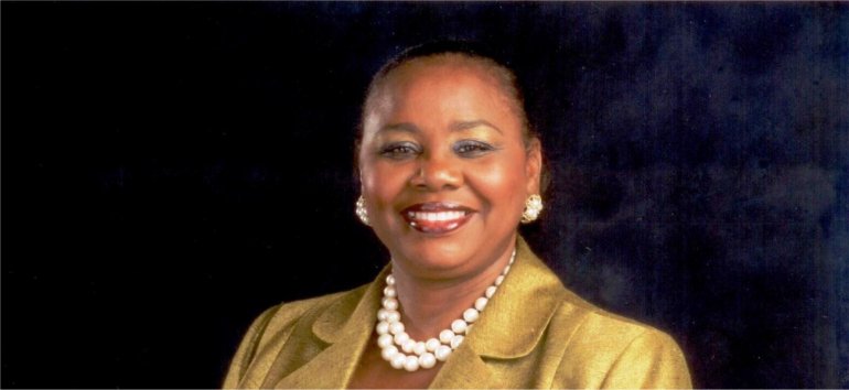 Apostle Dr Lucille Baird C.E.O and Founder of Mount Zion's Missions Inc Barbados Foursquare Church