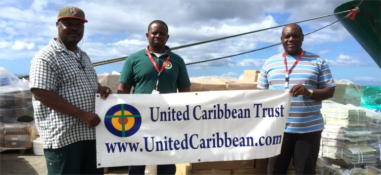 United Caribbean Trust partnering with The Living Room distributing Sawyer PointOne Water Filtration Systems in Dominica following hurricane Maria