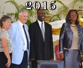 Foursquare Leadership  visits Mount Zion’s Missions in 2015