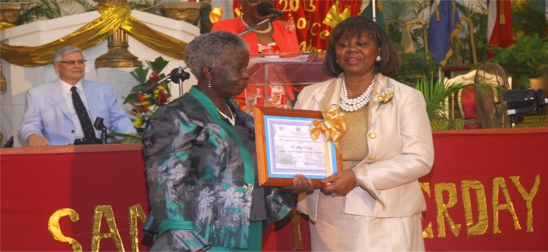 Mount Zion's Missions Inc Barbados Foursquare Church founded by Apostle Lucille Baird