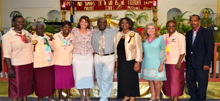 Mount Zion's Missions Inc Barbados Foursquare Church founded by Apostle Lucille Baird