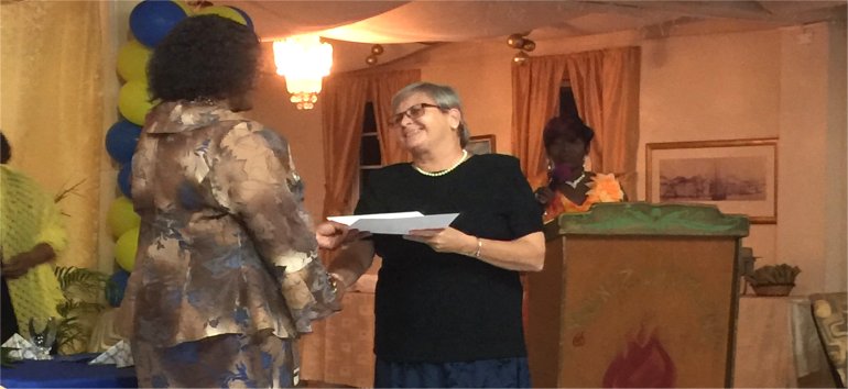 Madame Justice Dame Sandra Prunella Mason QC new Governor General of Barbados Patron of Ruth and Esther Awards Dinner 2017