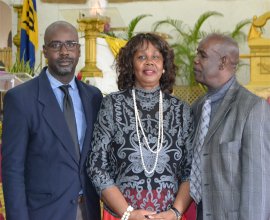 Rev. Dr. Lucille Baird family at Mount Zion's Mission