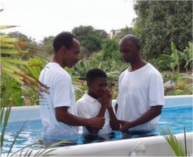 Mount Zion’s Missions Youth Baptism