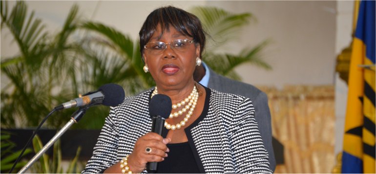Dr. Angela Smith Principal of Gordon Greenidge school Barbados honoured ...