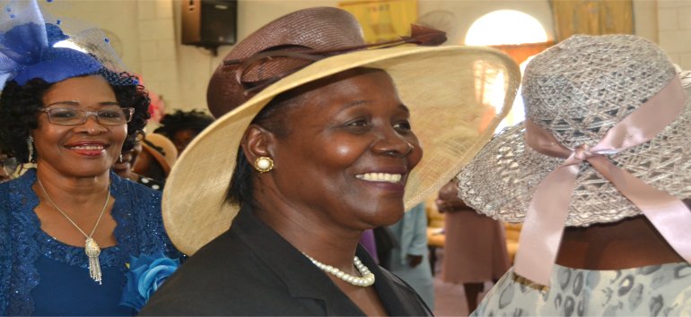 Mount Zion's Mission Foursquare Barbados Church celebrates Hat Sunday at the end of Women's Month