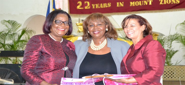 Appreciation Service 2017 for Apostle Dr Lucille Baird C.E.O and Founder of Mount Zion's Missions Inc Barbados Foursquare Church