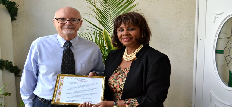 Apostle Lucille and Chris Baird's message from Mount Zion's Missions Inc Barbados Foursquare Church to the Foursquare Leadership