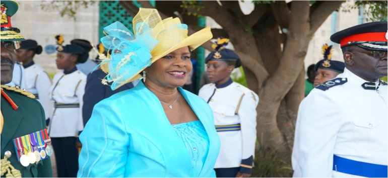 Governor General of Barbados Madame Justice Dame Sandra Prunella Mason QC a Barbadian magistrate