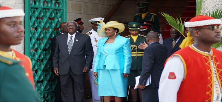 Governor General of Barbados Madame Justice Dame Sandra Prunella Mason QC a Barbadian magistrate