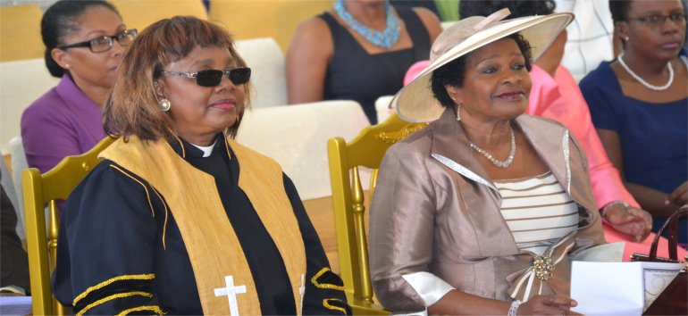 Apostle Lucille Baird and Mount Zion's Missions Inc Barbados Foursquare Church honours the women of Barbados
