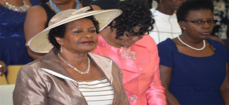 Governor General of Barbados Madame Justice Dame Sandra Prunella Mason visits Mount Zions Mission