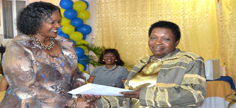 Madame Justice Dame Sandra Prunella Mason QC new Governor General of Barbados Patron of Ruth and Esther Awards Dinner 2017