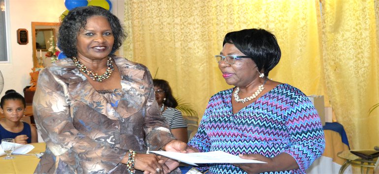 Madame Justice Dame Sandra Prunella Mason QC new Governor General of Barbados Patron of Ruth and Esther Awards Dinner 2017