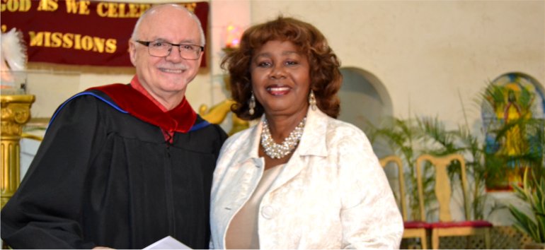 Mount Zion's Missions Inc Barbados Foursquare Church founded by Apostle Lucille Baird launches the Mount Zion Training Institute