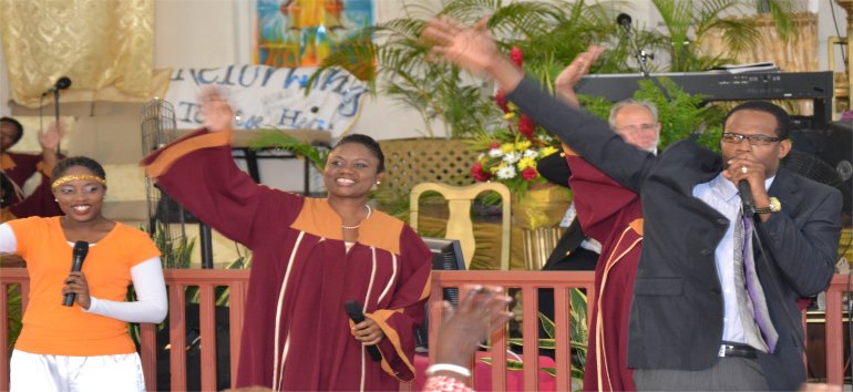 Mount Zion’s Missions  Inc Barbados Foursquare Church praise and worship
