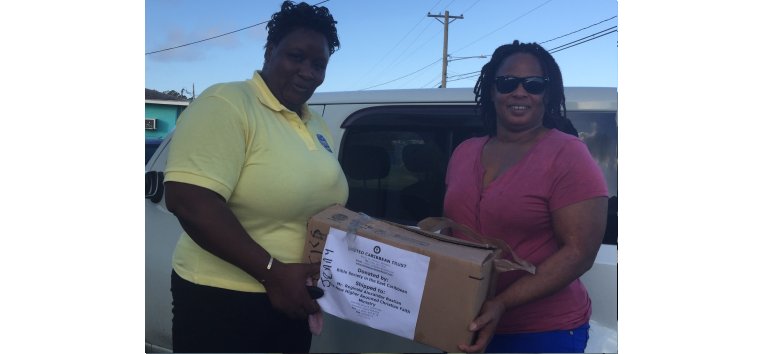 Bible Society of the East Caribbean Owen Williams partners with United Caribbean Trust to transport hurricane relief supplies to the Bahamas