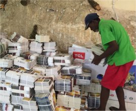 Love Package Bible Studies donated to Bahamas