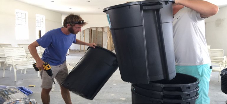 United Caribbean Trust distributing Sawyer PointOne Community Filtration Systems to Bahamas Feeding Network following hurricane Dorian