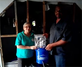 Sawyer PointOne Water Filtration System donated to churches