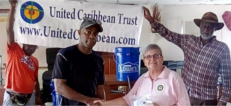 United Caribbean Trust distributing Sawyer PointOne Community Filtration Systems to Bahamas following hurricane Dorian