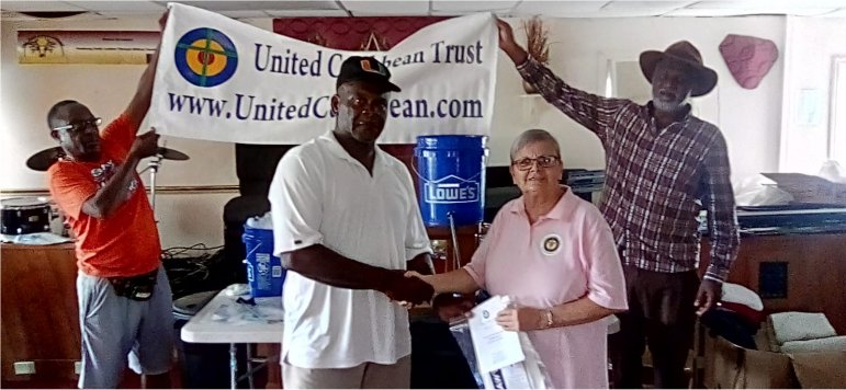 United Caribbean Trust distributing Sawyer PointOne Community Filtration Systems to Bahamas following hurricane Dorian