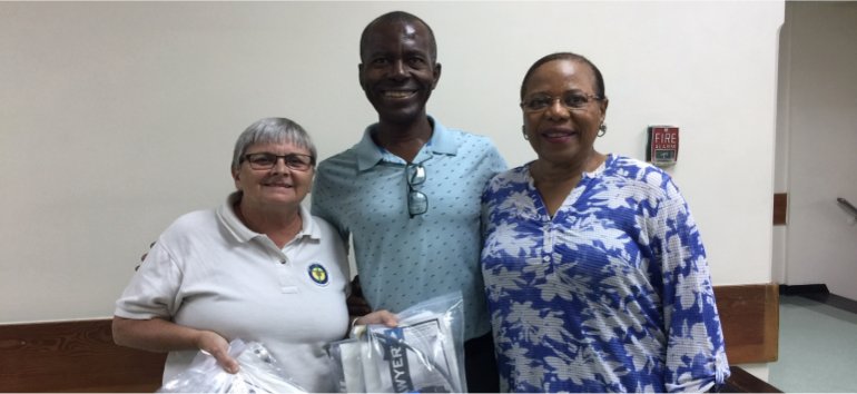 United Caribbean Trust distributing Sawyer PointOne Community Filtration Systems to Bahamas Feeding Network following hurricane Dorian