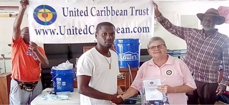 United Caribbean Trust distributing Sawyer PointOne Community Filtration Systems to Bahamas following hurricane Dorian