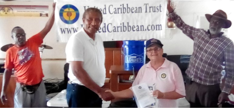 United Caribbean Trust distributing Sawyer PointOne Community Filtration Systems to Bahamas following hurricane Dorian