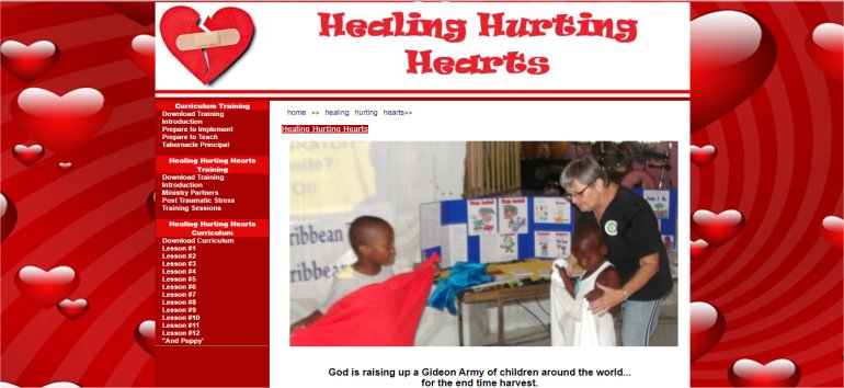 United Caribbean Trust distributing Healing Hurting Hearts children's Post Traumatic Stress Curriculum in Bahamas