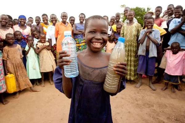 United Caribbean Trust a Drop of Hope BioSand Water Filter Uganda project introducing Grow and Go childrens curriculum into schools 