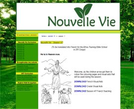 French New Life Curriculum