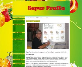 French Super Fruits Curriculum