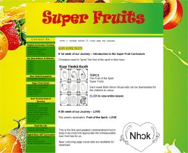 English/Nuer Super Fruits Curriculum