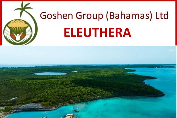 Goshen Group a new Caribbean Development including Residency by Investment in Bahamas Eco Agro and Beachfront glamping and Boutique Hotel Resorts