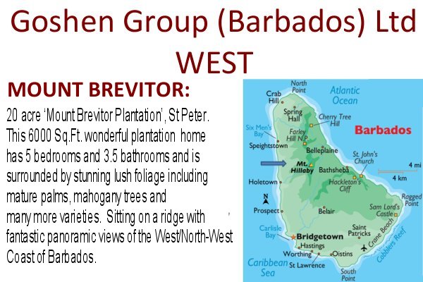 Goshen Group a new Caribbean Development including Residency by Investment sales in Barbados west coast