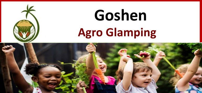 Goshen Africa Agro Glamping Resort Food for Life Africa food cultivation and production Drop of Hope Moringa Africa school project