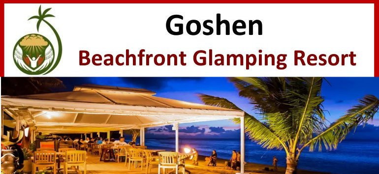 Goshen Africa Beachfront Glamping on Indian ocean on east coast of Kenya