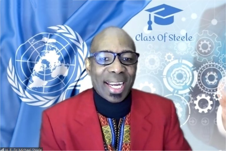 Class of Steele International Consulting Cabinet UN Global Peace Ambassadors unite to support sustainable African agriculture child care educational UN initiatives