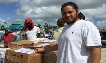 UCT is delighted to ship Reach Beyone family food hampers to Dominic