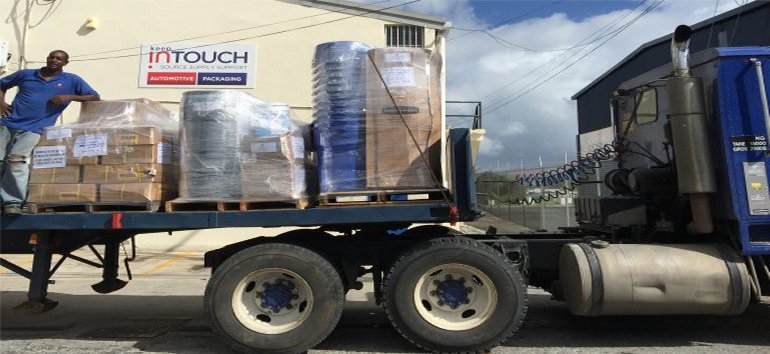 United Caribbean Trust partnering with The Living Room shipping Sawyer PointOne Water Filtration Systems in Dominica following hurricane Maria