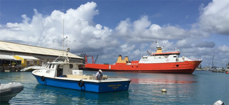 United Caribbean Trust partnering with The Living Room shipping Sawyer PointOne Water Filtration Systems in Dominica following hurricane Maria