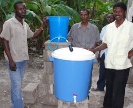 Sawyer PointOne Filter distribution in Haiti following the hurricane Matthew in 2016