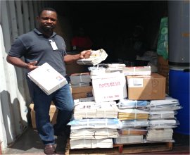 Love Packages for the people of Barbuda arrive in Antigua