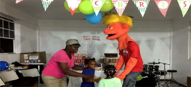 Thanks to the children of Barbados for donating Love Gift Shoeboxes for the children of Dominica