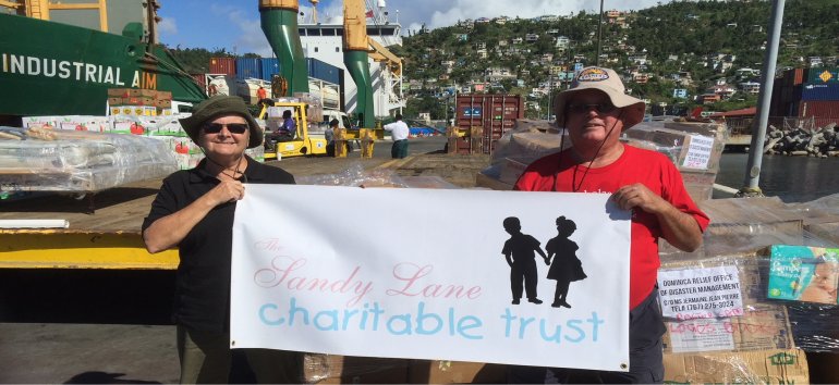 Sandy Lane Charitable Trust supporting United Caribbean Trust and The Living Room in Caribbean Hurricane Relief