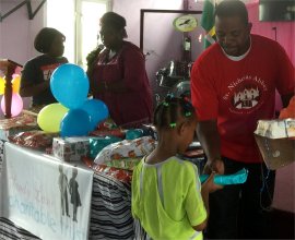 Love Gifts to Dominica donated by Nicholas Abby