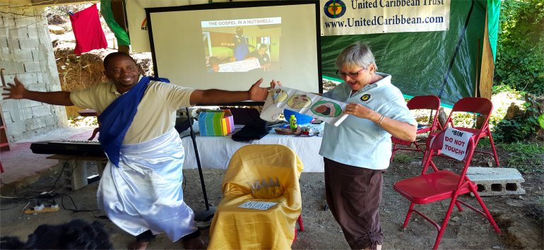 Dominica Childrens Evangelism Outreach God solved the problem by sending His Son Jesus